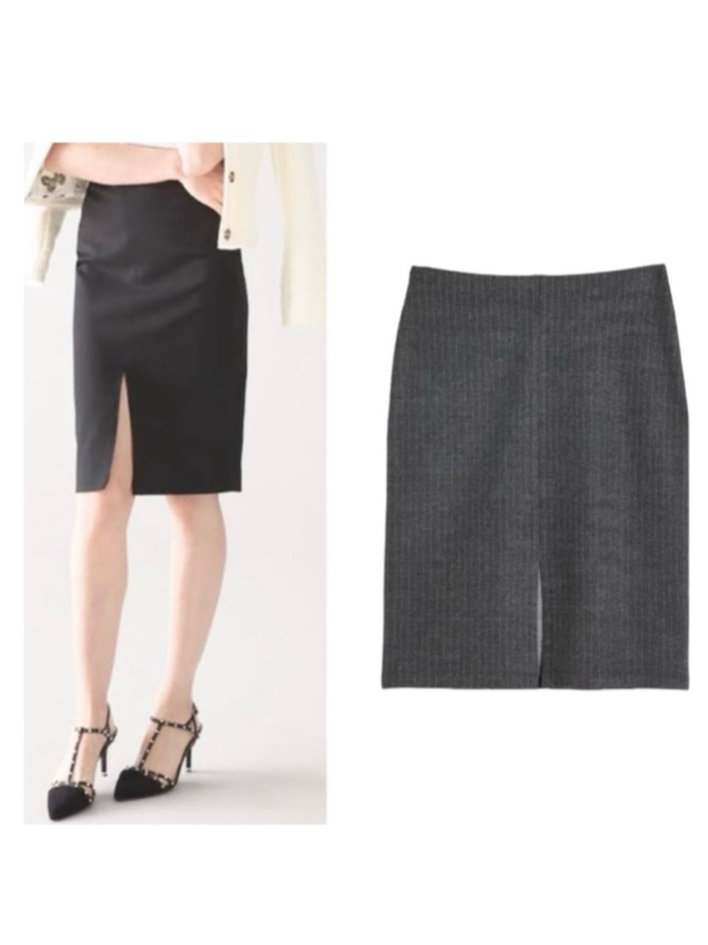 Ted Baker Split Hem Pencil Skirt